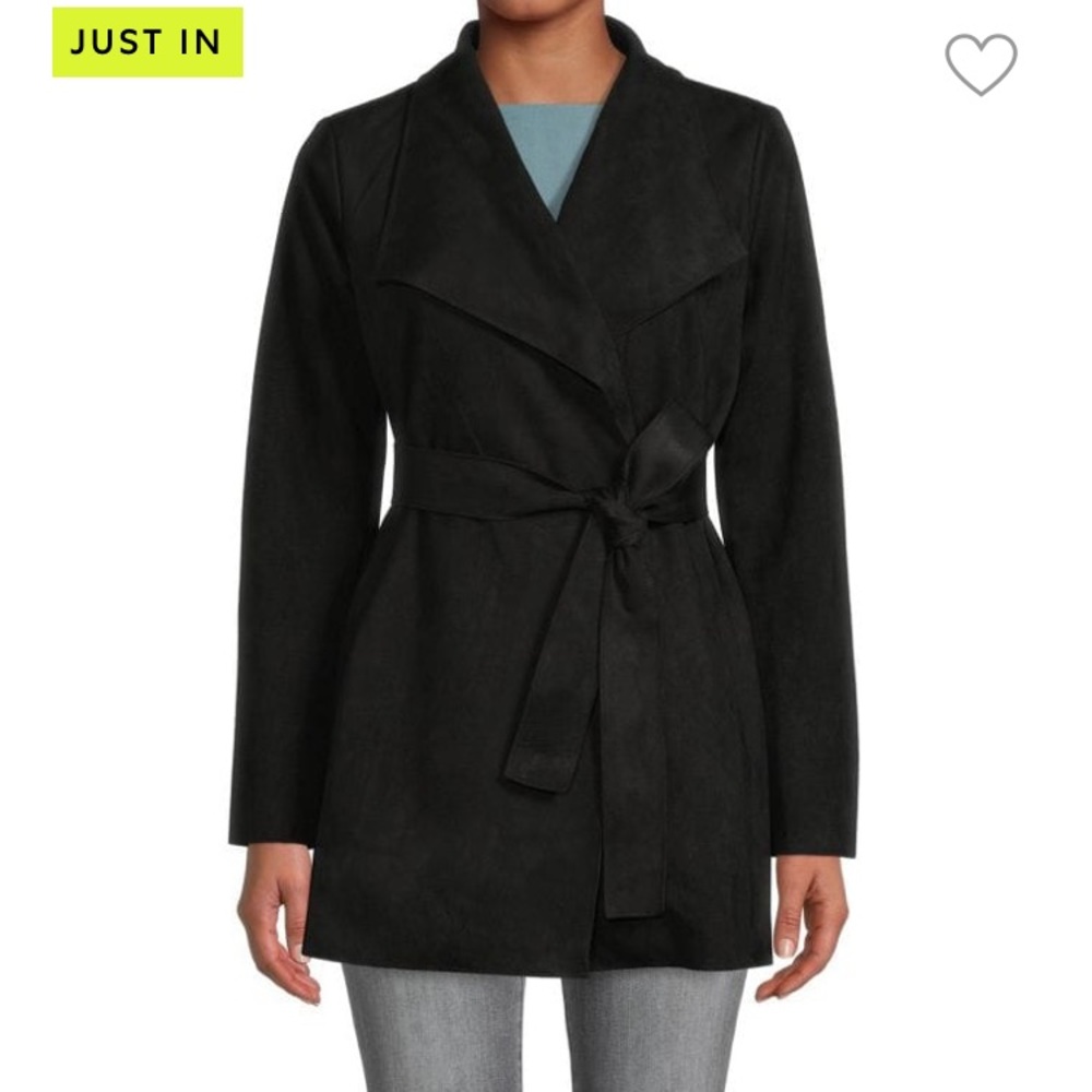 New M MAGASCHONI Solid Open Front Coat Blazer